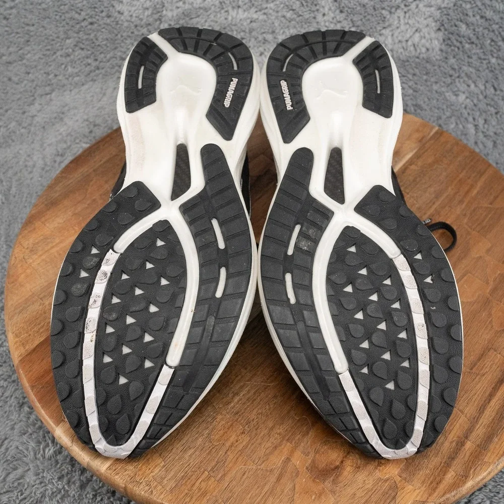 Size 11 - Puma Deviate Nitro 2 Black White Running Shoe